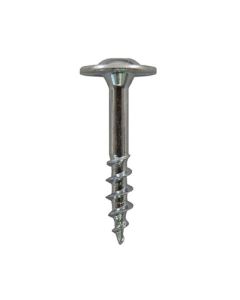 Quickscrews Large Round Washer Head Phillips Drive Coarse Thread Sharp Point Zinc Adjuster Screw