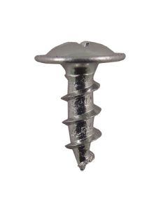 Quickscrews Round Washer Head Phillips Drive Coarse Thread Sharp Point Zinc Drawer Slide Screw