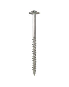 Quickscrews Round Washer Head Phillips/Square Drive Coarse Thread Double Type 17 Point Cabinet Installation Screw