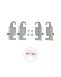 Rev-A-Shelf 4PIL Wood Pilaster Hardware Set | Pack of 10 | 4PIL-HDW-10