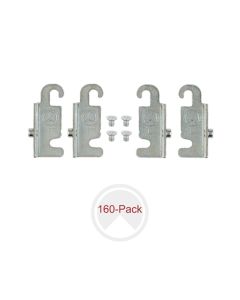 Rev-A-Shelf 4PIL Wood Pilaster Hardware Set | Pack of 160 | 4PIL-HDW-160