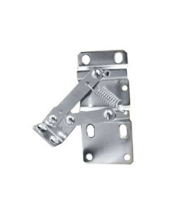 Rev-A-Shelf 6552 Metal Tip-Out Tray Hinge, 4 x 1-3/4 in, Chrome, For 6581-6591 Trays