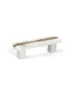 Berenson R. Christensen Spectrum Shore Collection Glass/Zinc Pull