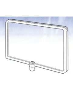 Reeve Store Equipment 194-F-4 H Horizontal Sign Holder, 7 x 11 in Card