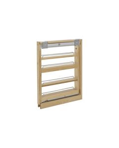 Rev-A-Shelf 432 Wood Pull-Out Base Cabinet Filler with Soft-Close Slide