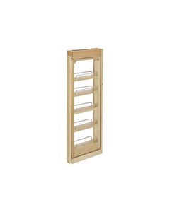 Rev-A-Shelf 432 Wood Pullout Tiered Wall Filler | Natural Maple