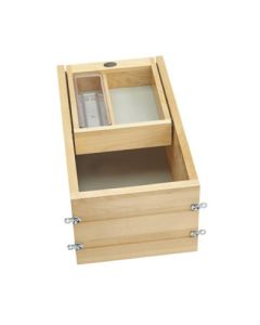 Rev-A-Shelf 4VDO Wood Frameless Half Tiered Vanity Drawer