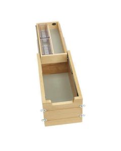 Rev-A-Shelf 4VDO Wood Face Frame Tiered Vanity Drawer with BLUMOTION Soft-Close