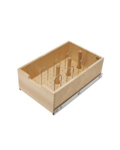 Rev-A-Shelf 4WDB7 Wood 1-Tier Tall Drawer Box