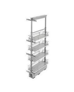 Rev-A-Shelf 5343 Steel Solid Bottom Pull-Out Pantry Unit