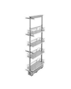 Rev-A-Shelf 5350 Steel Solid Bottom Pull-Out Pantry Unit