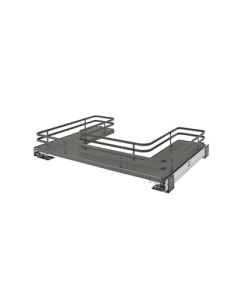 Rev-A-Shelf 5386 BLUMOTION U-Shaped Vanity Pullout | Orion Gray