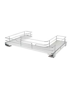 Rev-A-Shelf 5386 Wood Pull-Out U-Shaped Solid Bottom Shelf