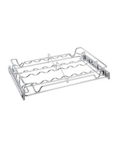 Rev-A-Shelf Steel Cabinet Side Wall Mount Pull-Out Sliding Spice/Can Rack