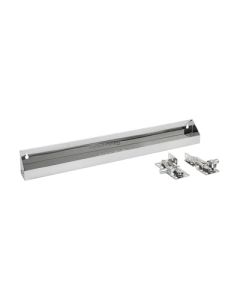 Rev-A-Shelf 6581 Standard Tip-Out Tray Set | (1) Tray, (1) Pair Soft-Close Hinges | Stainless Steel