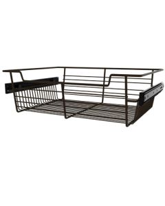 Rev-A-Shelf CBSL 3/Box Steel Pull-Out Closet Wire Basket