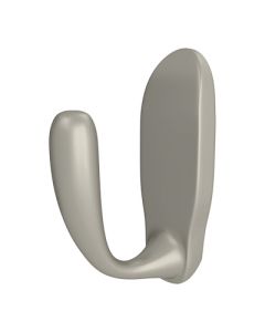 Rev-A-Shelf CSSL-HK Die-Cast Aluminum Hook, 1-5/8 in L, 2-13/32 in Projection, Satin Nickel/Anodized