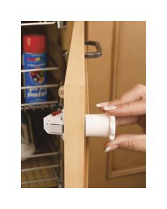 Rev-A-Shelf RAL-101-1 Cabinet Security System Starter Set, Polymer, White