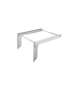 Rev-A-Shelf RAS-FDSM-DM15-1 Steel Pull-Out File Drawer System, 1-Compartment, 100 lb, 10-1/2 in H x 15 in W x 17-3/4 in D, Chrome