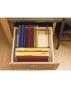 Rev-A-Shelf RAS-SM Wire File Drawer System, Black/Powder-Coated