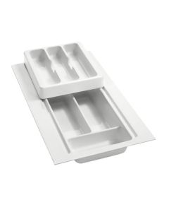 Rev-A-Shelf RT Series Polystyrene Half Cutlery Deep Rolling Tray