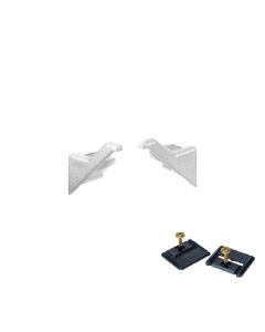 Rincomatic BTERSY2IP04 End Cap, Chrome Effect, For Syma 2 Inglete Profile Handles with Clips