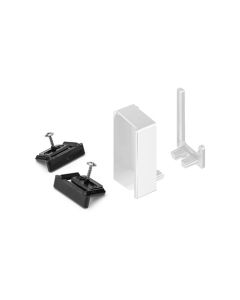 Rincomatic Syma32 Integrated-Partial End Cap Set | Left-Handed | Gloss White | BTERSY32CL01