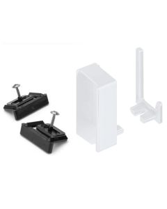 Rincomatic Syma32 Integrated-Partial End Cap Set | Left-Handed | Matte White | BTERSY32CL01M