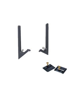 Rincomatic BTERSY32I60 End Cap, Anthracite, For Syma 32 Inglete Profile Handles with Clips