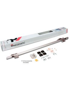 Rincomatic Compact32 Corner Hinge | 30"L | Matte Silver | RMCO3530TS60ES