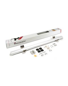 Rincomatic RincoPlus40 Corner Hinge | 30"H | Matte White | RPC01M30ES