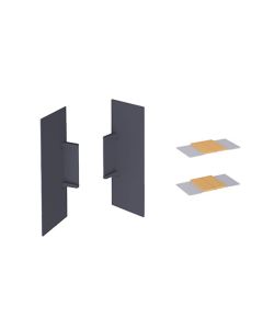 Rincomatic Flat Gola Exterior Cap Set | Intermediate | Anthracite | TERGP19I60