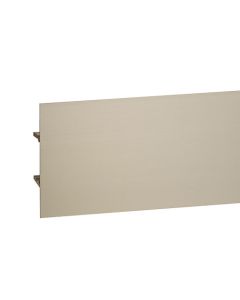 Rincomatic Flat Gola Profile | 2670mm | Intermediate, C-Channel | Matte Inox Champagne | TGOLAP19I50267P