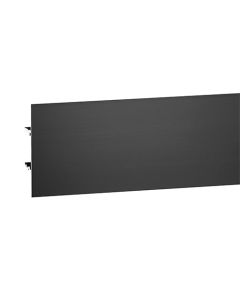 Rincomatic Flat Gola Profile | 2670mm | Intermediate, C-Channel | Matte Black | TGOLAP19I52M267P