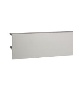 Rincomatic Flat Gola Profile | 2670mm | Upper-Side | Matte Silver | TGOLAP19S35267P