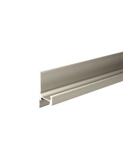 Rincomatic TTIRSY3250295P Syma32 Aluminum Profile Handle, 2950 mm L x 16 mm W, Matte Inox Champagne