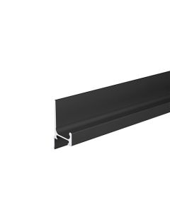 Rincomatic TTIRY3252M295P Syma32 Aluminum Profile Handle, 2950 mm L x 16 mm W, Matte Black