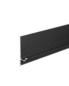Rincomatic TTIRSY32I52M295P Syma32 Inglete Aluminum Profile Handle, 2950 mm L x 16 mm W, Matte Black