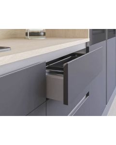 Rincomatic TTIRSY2I60295P Syma2 Inglete Collection Aluminum Integrated Handle, 2950 mm L x 16 mm W, Anthracite