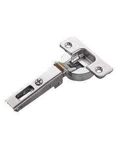 Salice 100 Series SILENTIA+ 105° Cabinet Hinge | Straight Arm (A-Crank) | Soft-Close | Press-In | Nickel | C1R6AE9