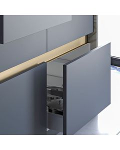 Rincomatic Traditional Gola Profile Handle | 2670mm | Intermediate, C-Channel