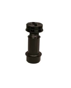 Titus+ 02666.835.001 Plastic Adjustable Cabinet Leveler, 3-5/8 - 5-7/8 in H, Black