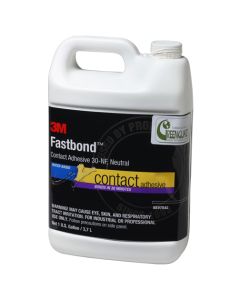 3M Fastbond™ 30NF Contact Adhesive, 1 gal, Neutral, >65 deg F