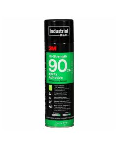 3M 051111-97957-0 Hi-Strength 90 CA Adhesive, 24 fl-oz Can, Clear