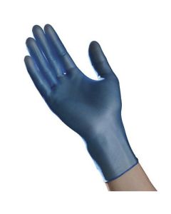 TRADEX AMBITEX® V5201B VLG5201B Powder-Free Gloves, L, Vinyl Palm, Blue