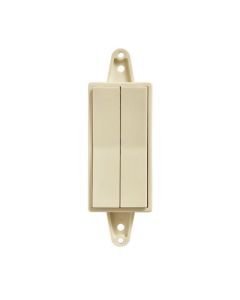 Tresco Lighting FREEDiM 2-Zone Wireless Deco Wall Dimmer