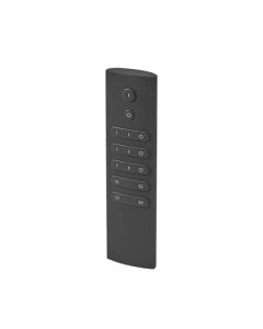 Tresco Lighting FREEDiM L-WLD-3RMT-BL-1 3-Zone Wireless Remote Dimmer, 12 VDC, 65 ft Sensing Range, Black