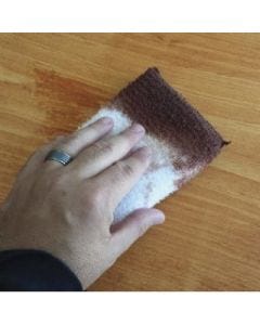 Trimco SuperTuff® 10101B Cotton Terry Sponge Staining Pad with Gloves, 4-3/4 in L x 3-3/4 in W