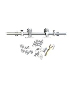 U.S. Futaba 77124 56 003 Stainless Steel Hardware Kit, For 1-3/16 -?1-3/4 in THK 260 lb Round Rail Barn Door