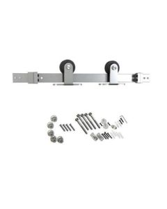 U.S. Futaba 77224 56 025 Stainless Steel Hardware Kit, For 1-3/16 -?1-3/4 in THK 300 lb Flat Rail Barn Door